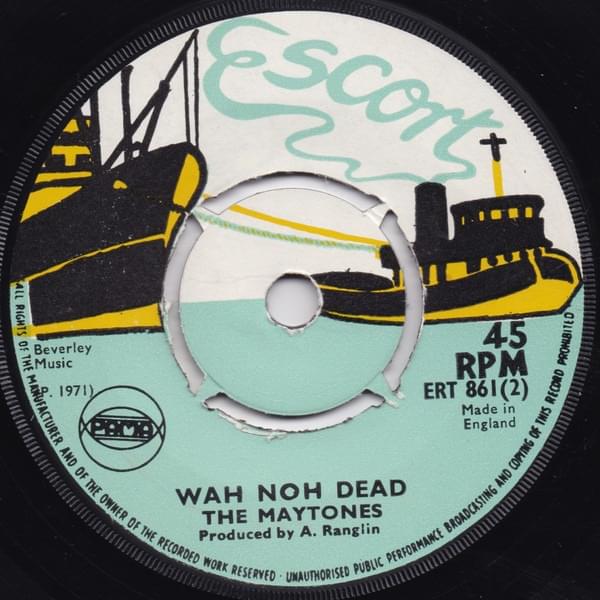 Album cover art for "Wha Nu Dead" by The Maytones