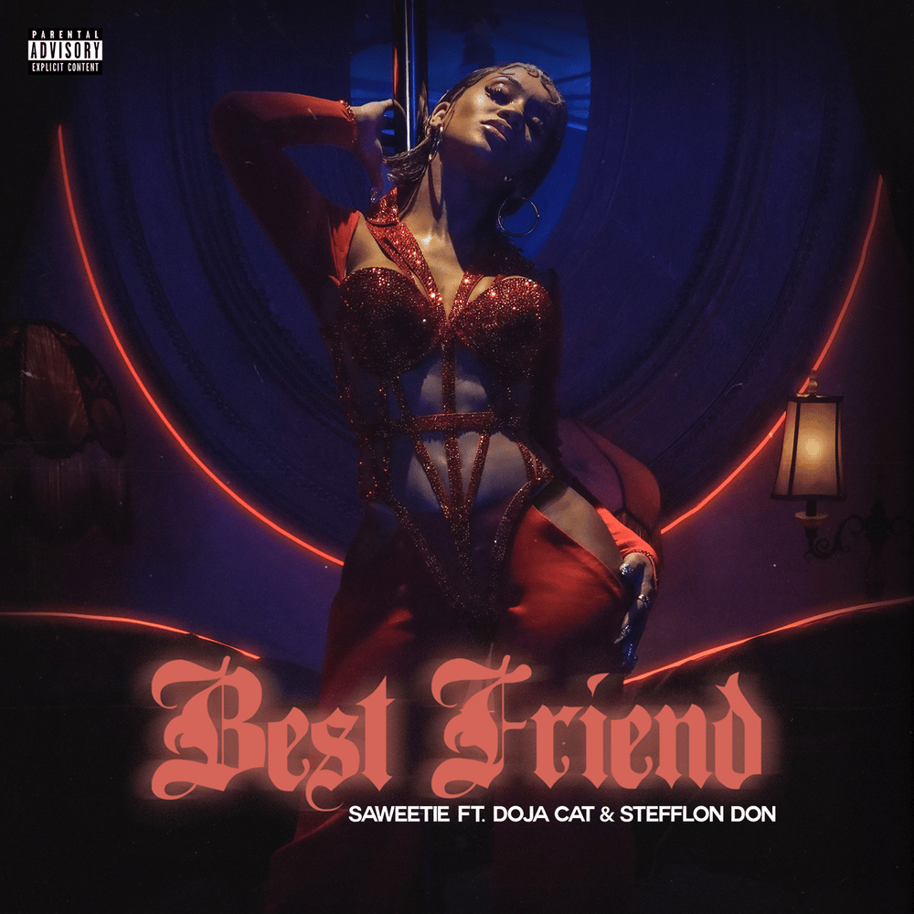 Album cover art for "Best Friend (Remix)" by Saweetie & Stefflon Don & Doja Cat