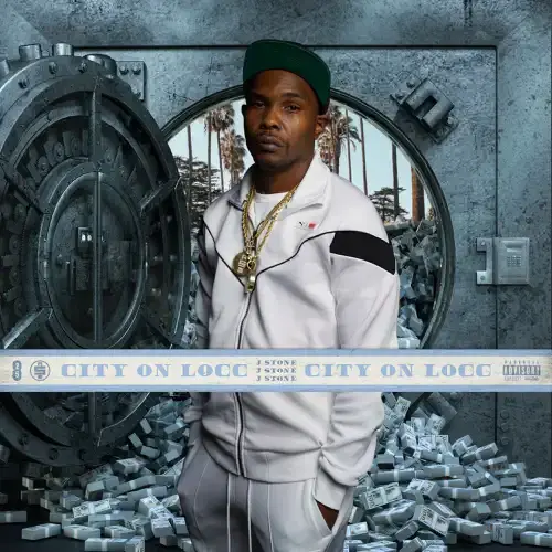 Album cover art for "City On Locc" by J. Stone