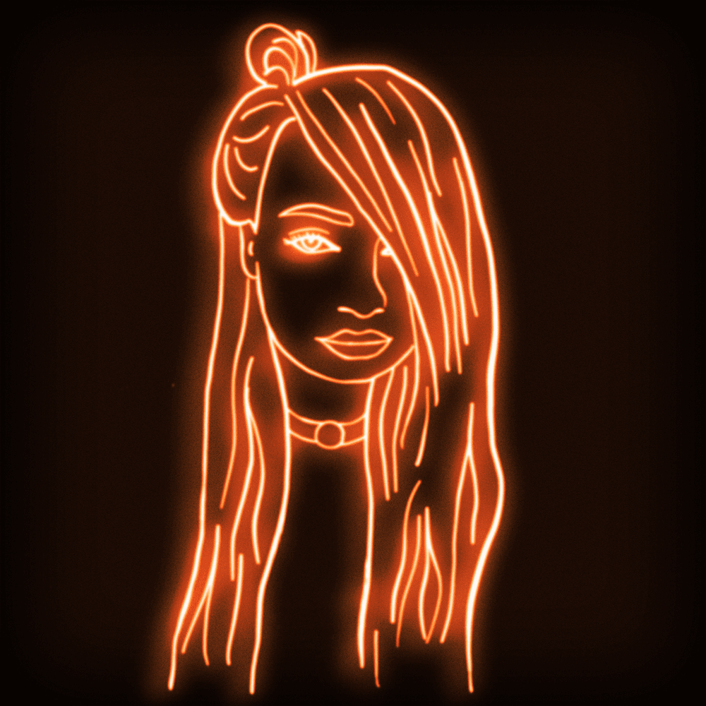 Album cover art for "All the Time" by Kim Petras