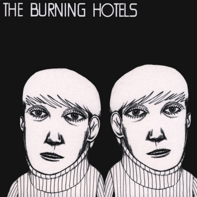 Album cover art for "Stuck In The Middle" by The Burning Hotels