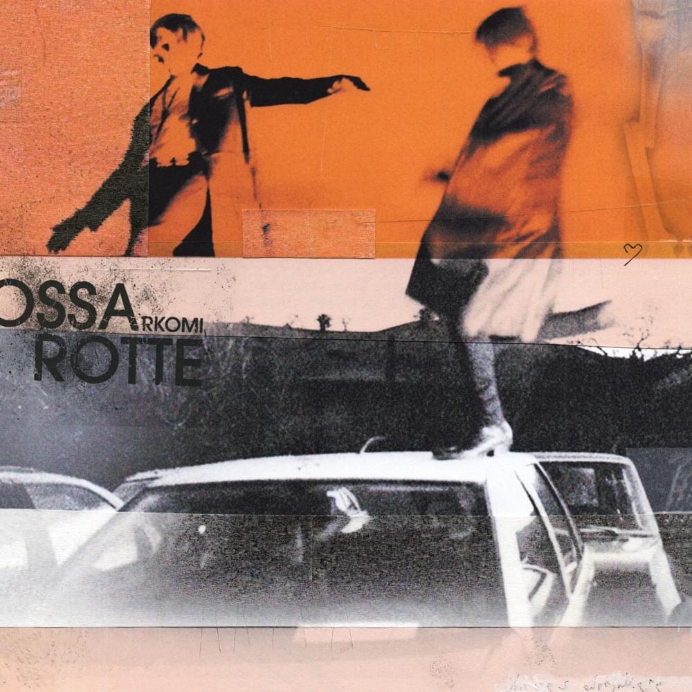Album cover art for "OSSA ROTTE" by Rkomi