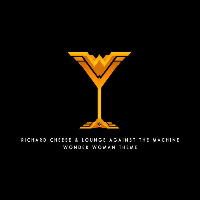 Album cover art for "Wonder Woman" by Richard Cheese