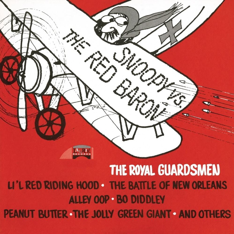Album cover art for "Snoopy vs. the Red Baron" by The Royal Guardsmen