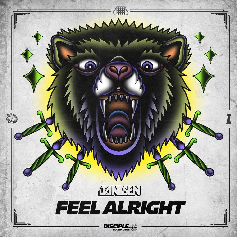 Album cover art for "Feel Alright" by Jantsen