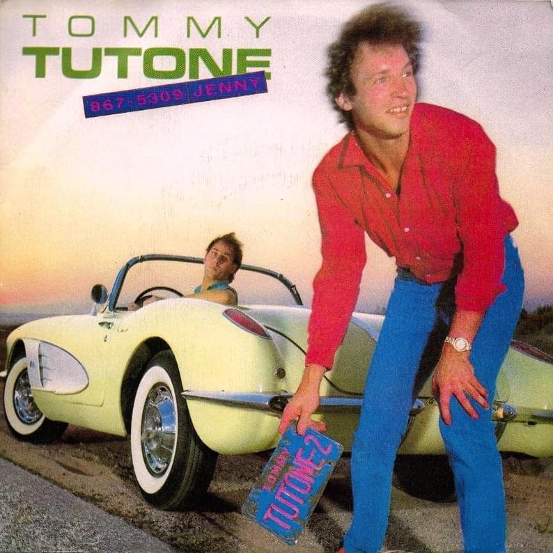 Album cover art for "867-5309/Jenny" by Tommy Tutone