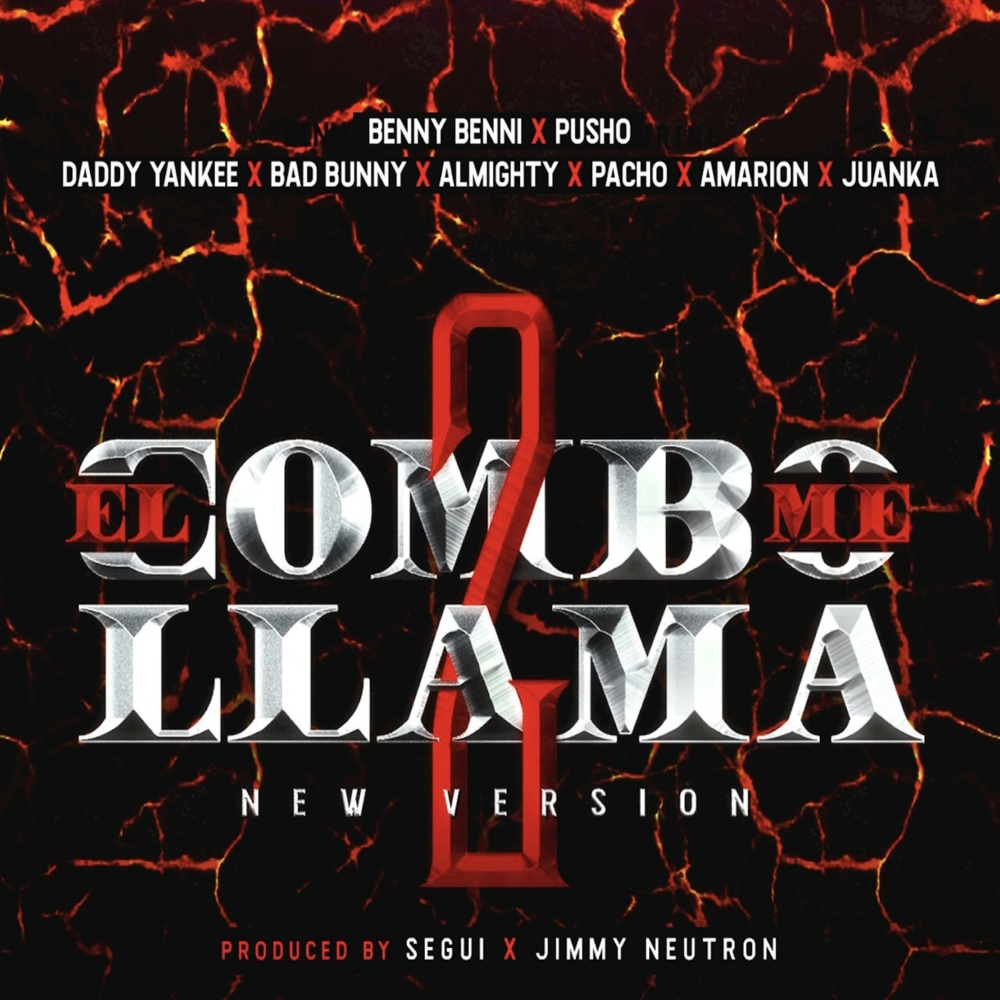 Album cover art for "El Combo Me Llama 2.1" by Benny Benni & Almighty & Amarion & Juanka & Bad Bunny & Daddy Yankee