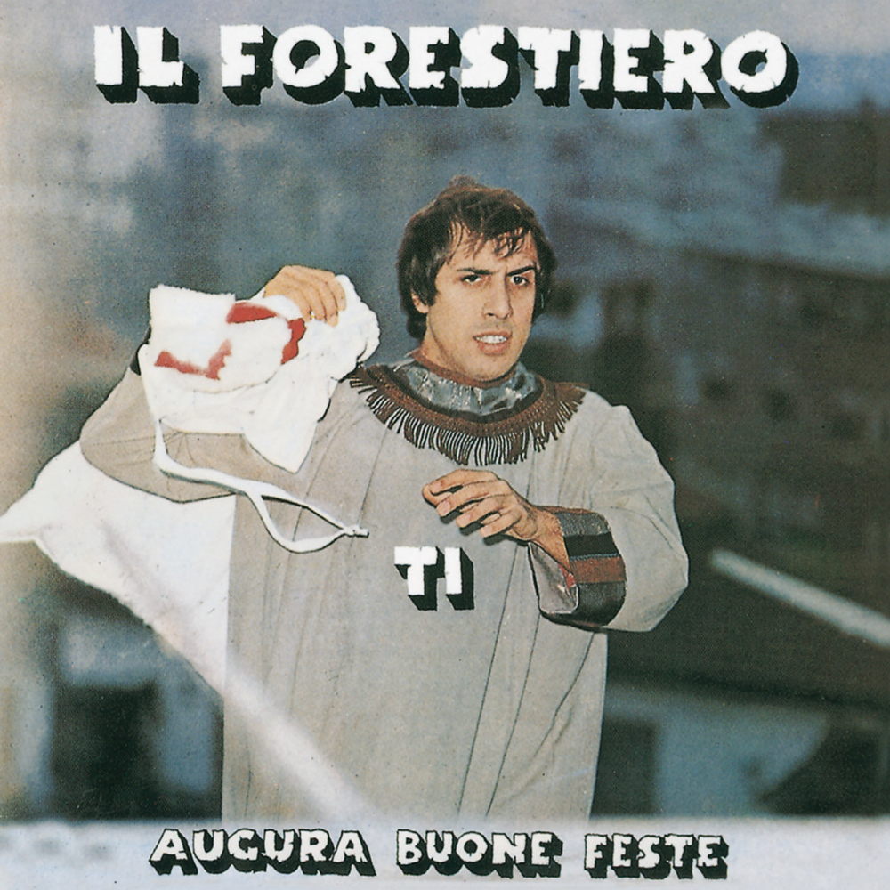Album cover art for "Bianco Natale" by Adriano Celentano