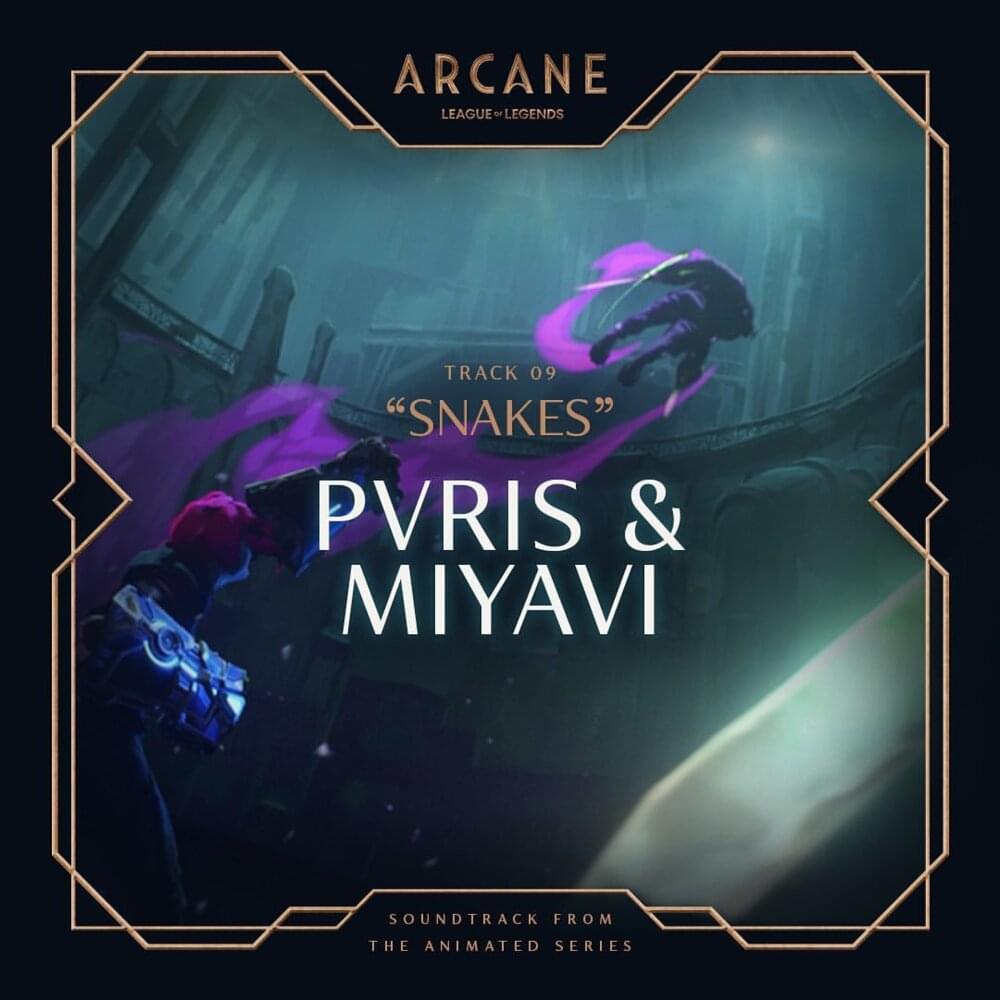 Album cover art for "Snakes" by PVRIS