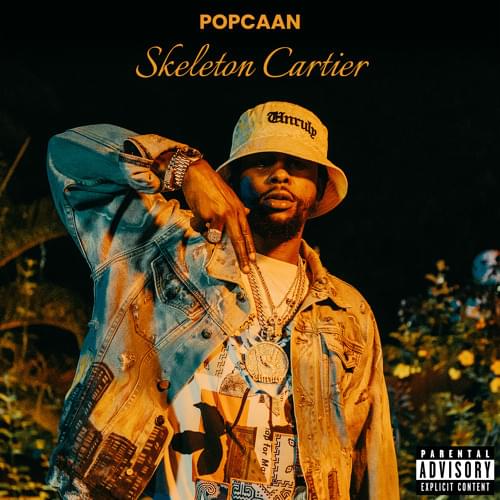 Album cover art for "Skeleton Cartier" by Popcaan