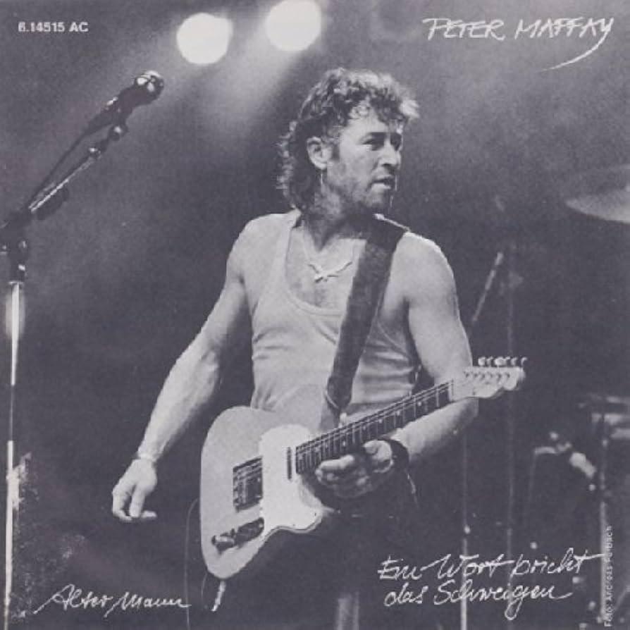 Album cover art for "Ein Wort bricht das Schweigen" by Peter Maffay