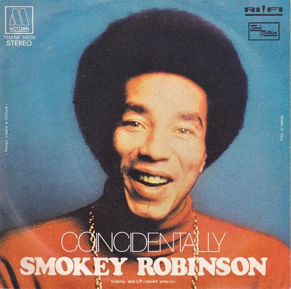 Album cover art for "Coincidentally" by Smokey Robinson