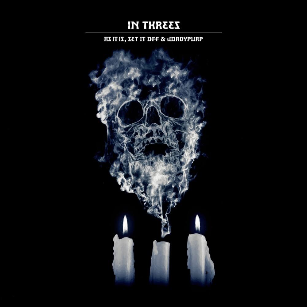 Album cover art for "IN THREES" by As It Is