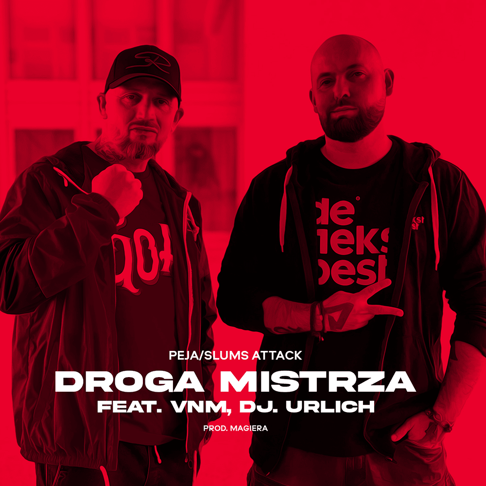 Album cover art for "Droga mistrza" by Peja & DJ Urlich & VNM