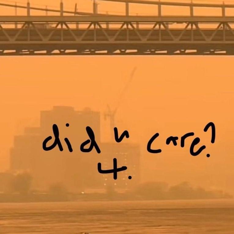 Album cover art for "DID U CARE?" by ⚭☆ (GUCCISTARLAND)