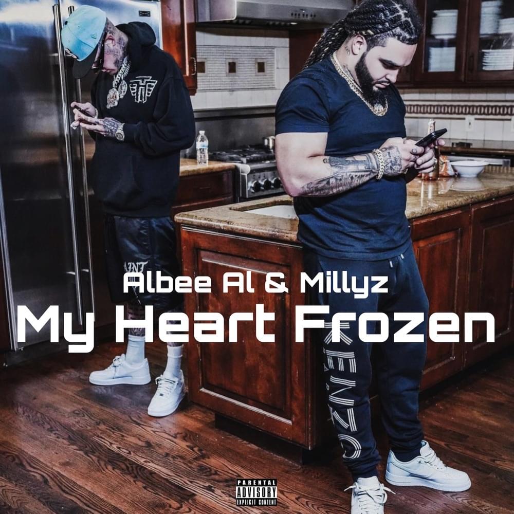Album cover art for "MY HEART FROZEN" by Albee Al