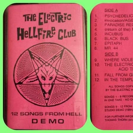 Cover image for 12 Songs From Hell Demo