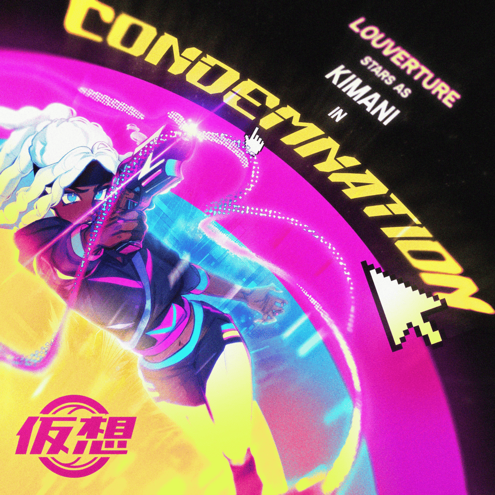 Album cover art for "CONDEMNATION" by Louverture & ShiroNeko & Isaa Corva