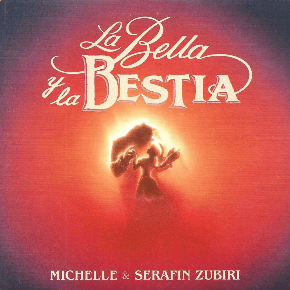 Album cover art for "La Bella y la Bestia (Dueto)" by Walt Disney Records Spain