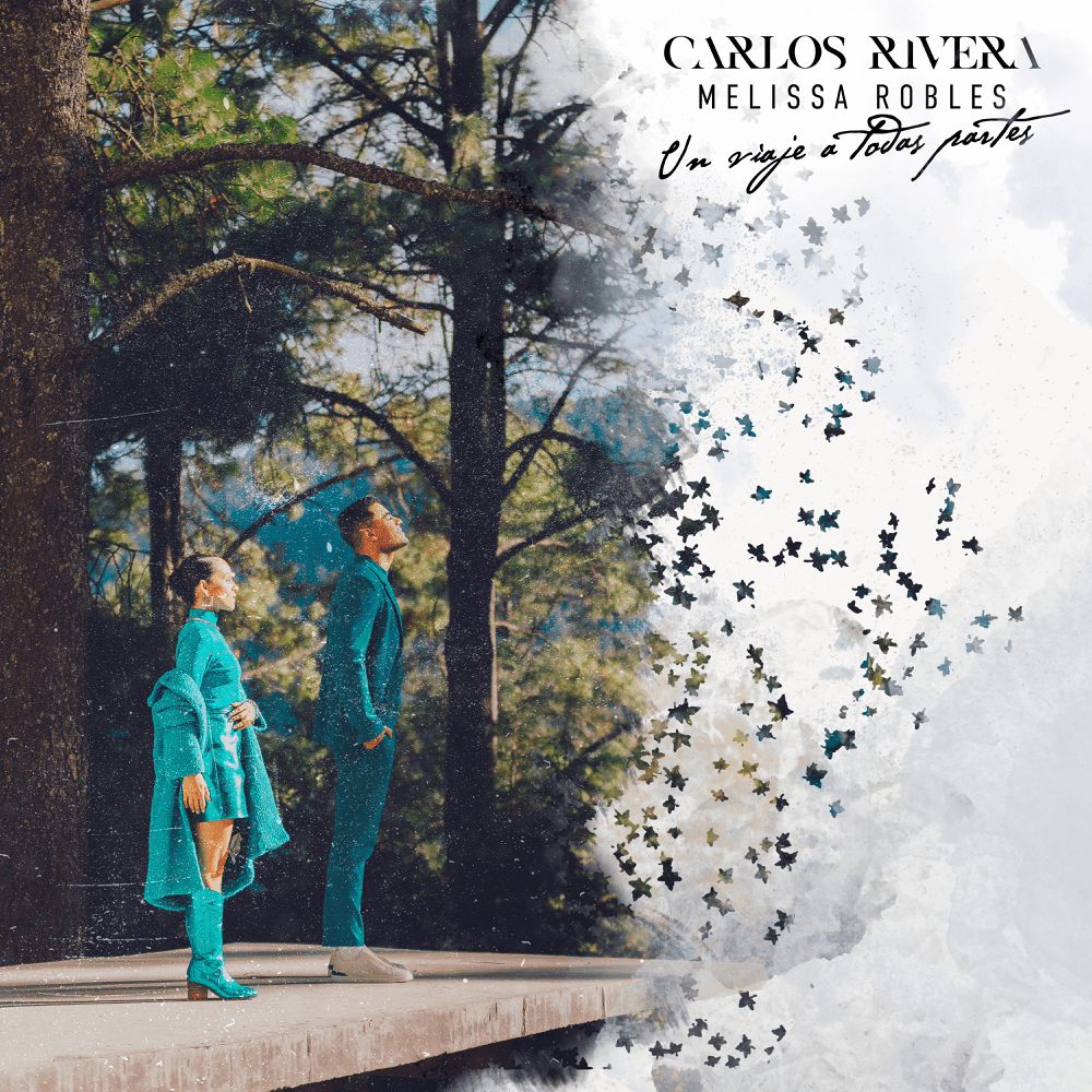 Album cover art for "Un Viaje a Todas Partes" by Carlos Rivera