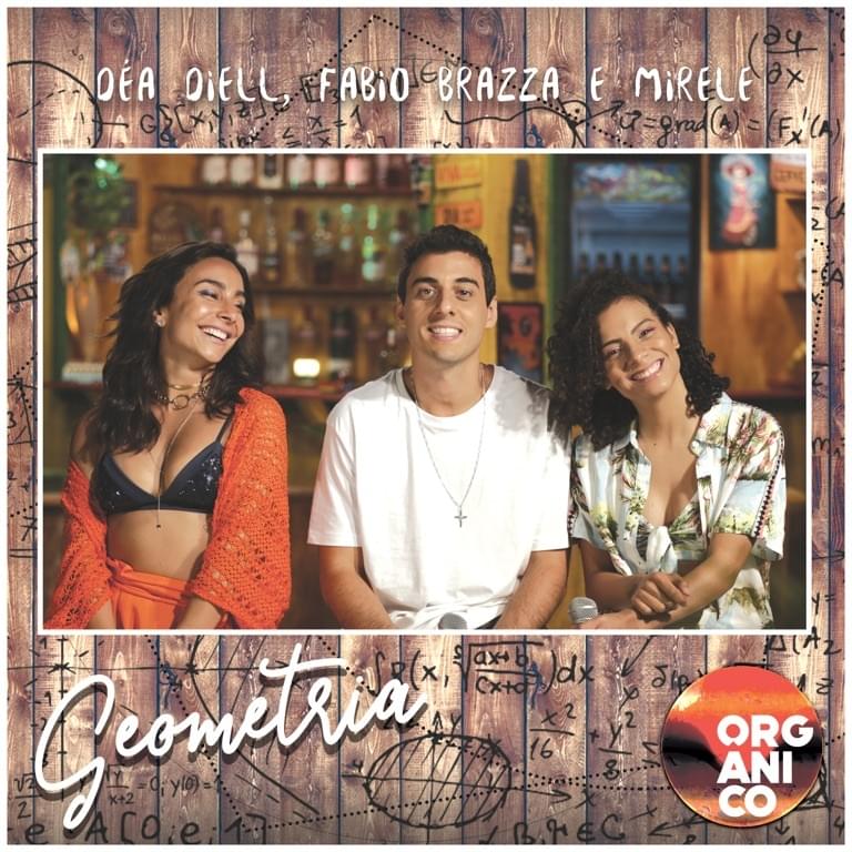 Album cover art for "Geometria" by Rap Box & Déa Diell & Mirele (BRA) & Fabio Brazza
