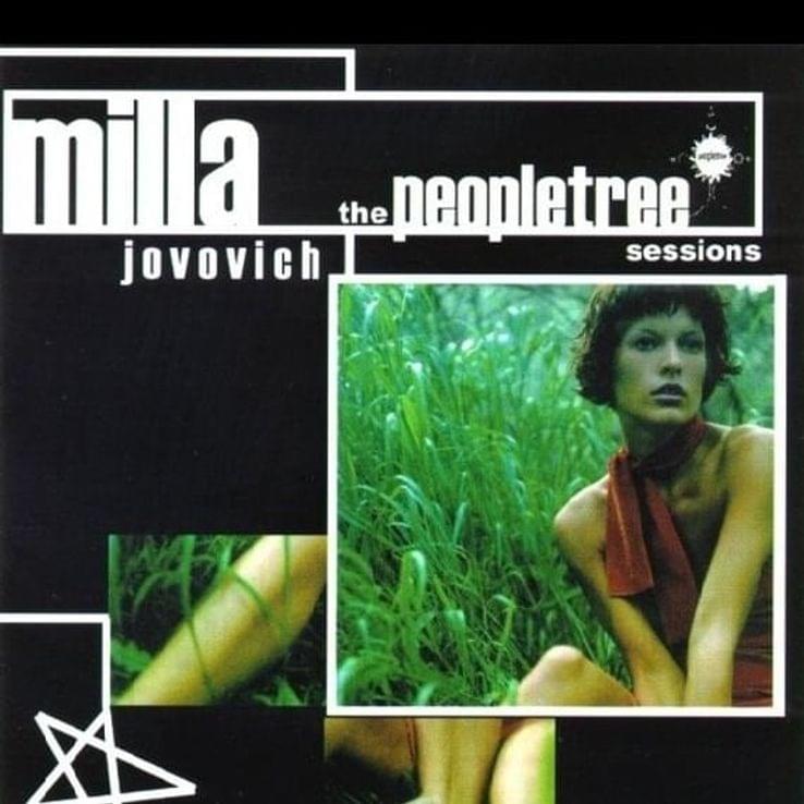 Album cover art for "Queen Electric" by Milla Jovovich
