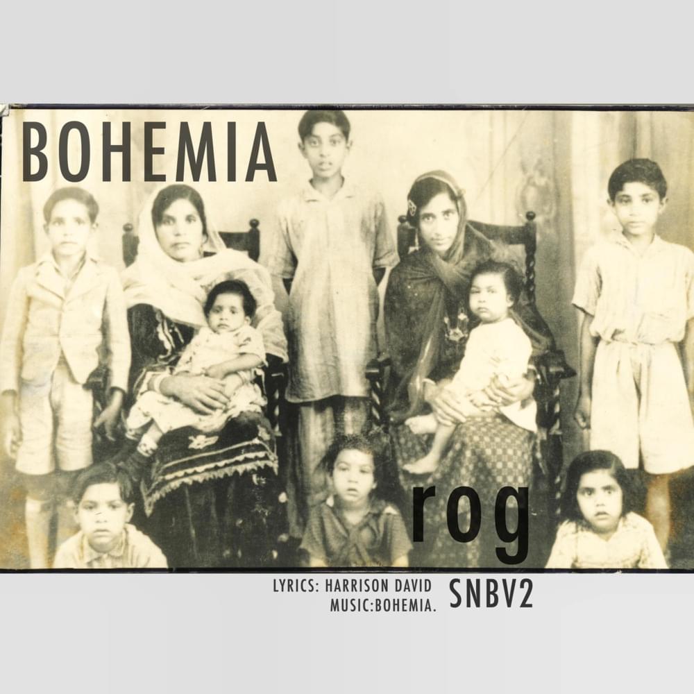 Album cover art for "Rog" by Bohemia
