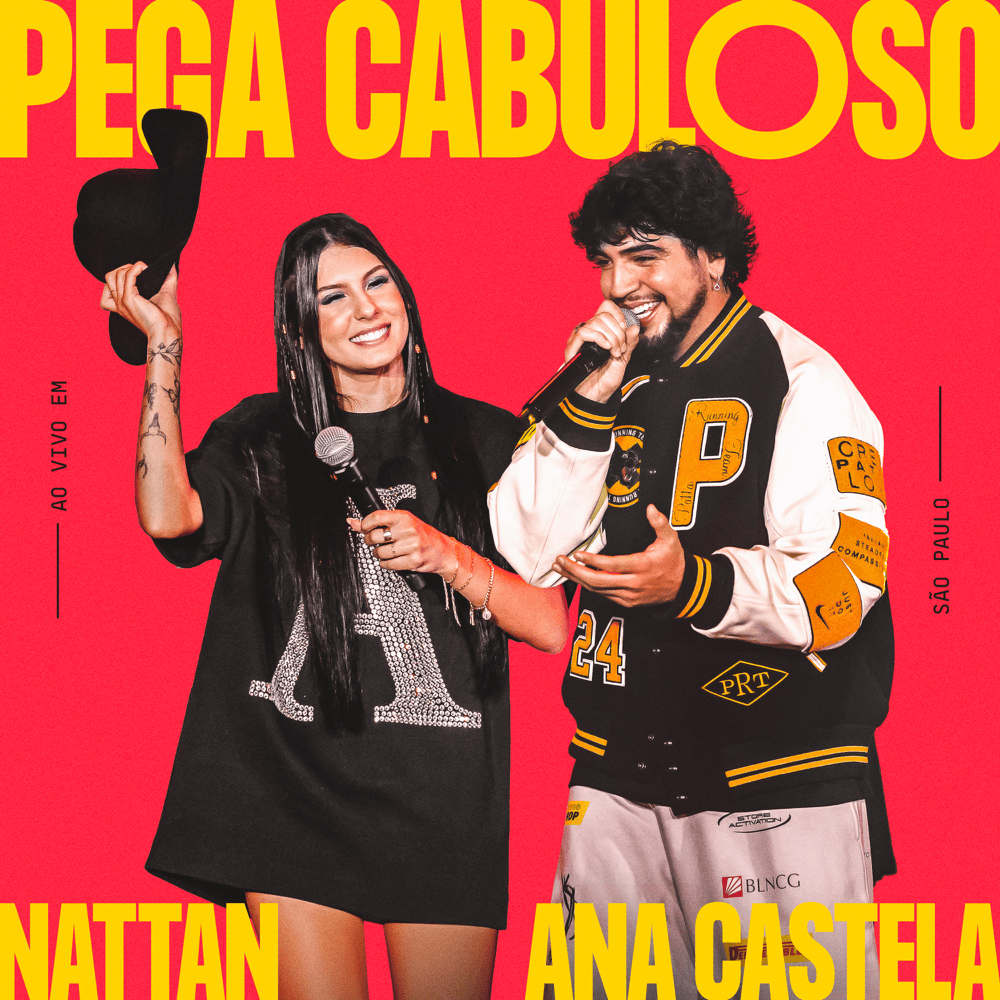 Album cover art for "Pega Cabuloso (Ao Vivo em São Paulo)" by NATTAN