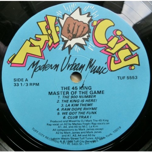 Raw Dope Rhyme by The 45 King