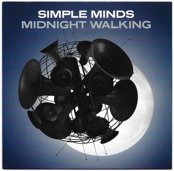 Album cover art for "Midnight Walking" by Simple Minds