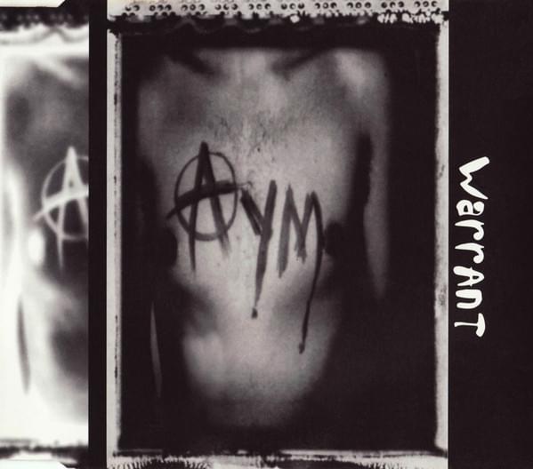 Album cover art for "A.Y.M. (Angry Young Man)" by Warrant
