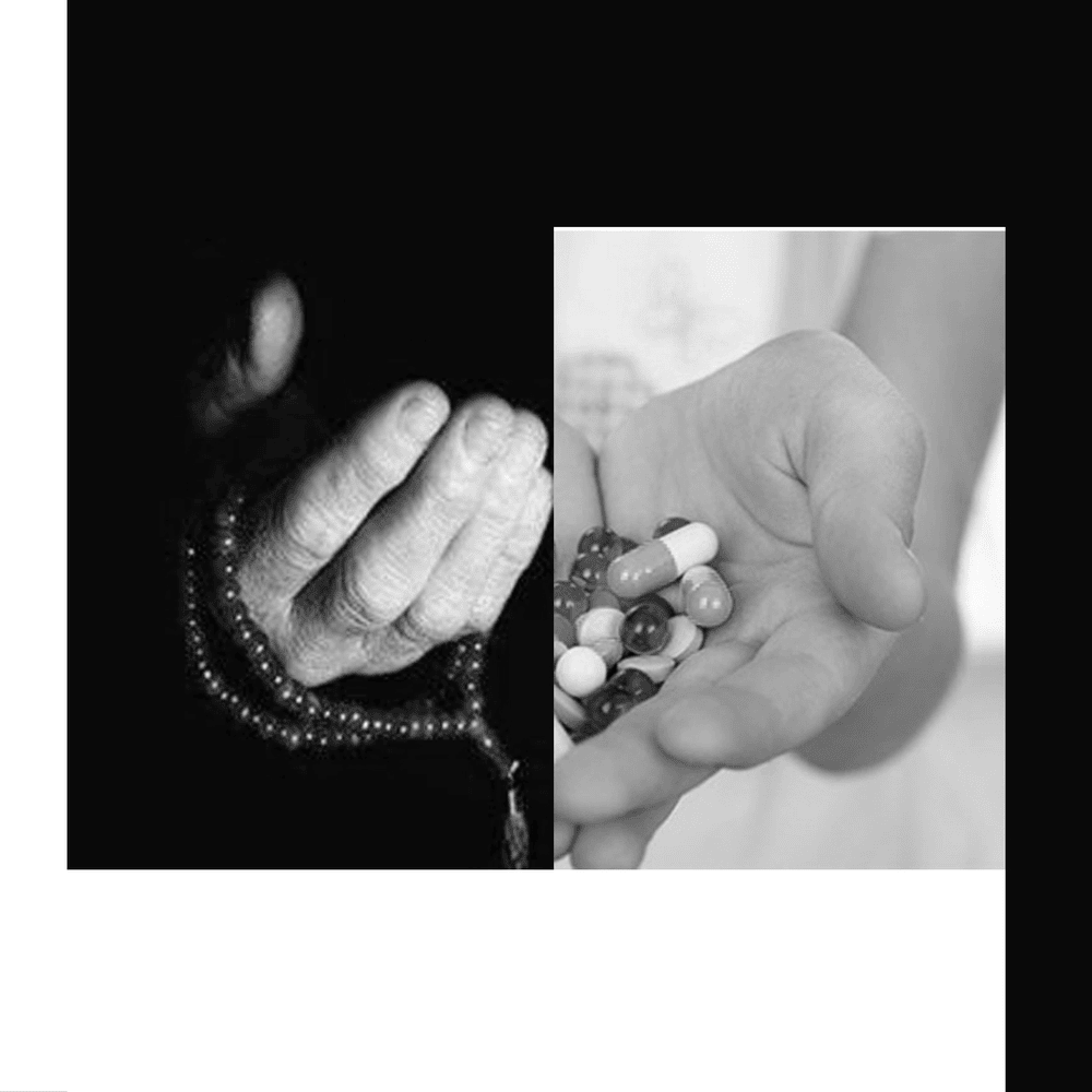 Album cover art for "Bir İmam ve Bir Fahişe" by Şiirbaz & Aspova