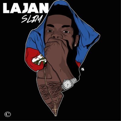 Album cover art for "Haitians" by Lajan Slim