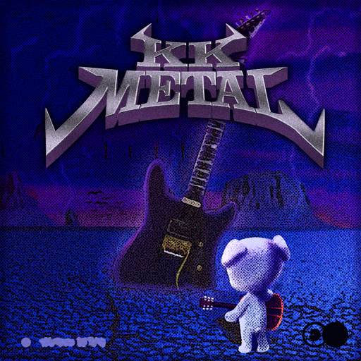 Album cover art for "けけメタル (K.K. Metal)" by K.K. Slider