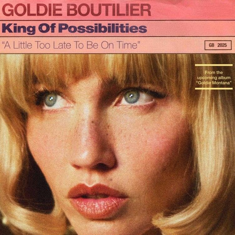Album cover art for "King of Possibilities" by Goldie Boutilier
