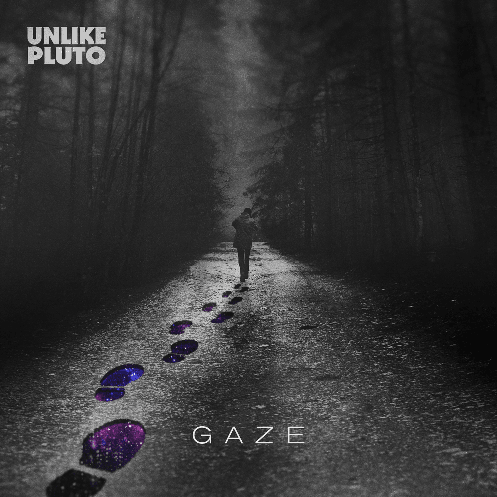 Album cover art for "Gaze" by Unlike Pluto