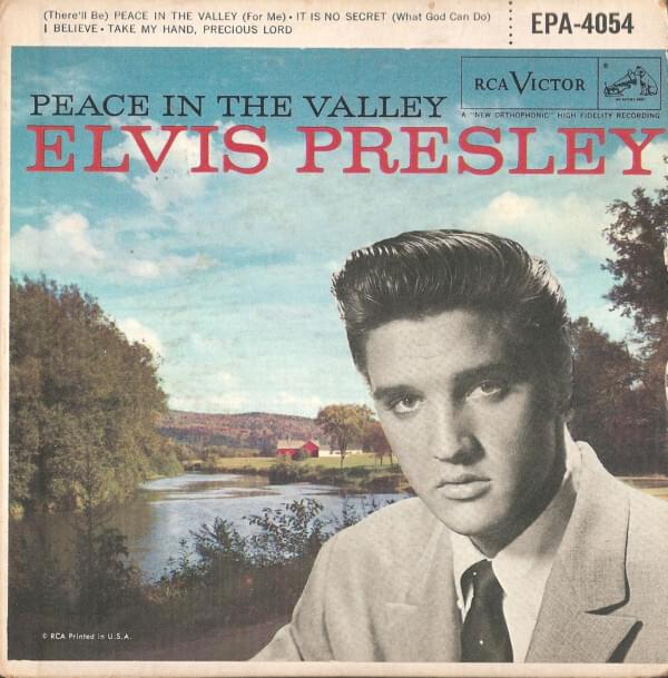 Album cover art for "Take My Hand, Precious Lord" by Elvis Presley