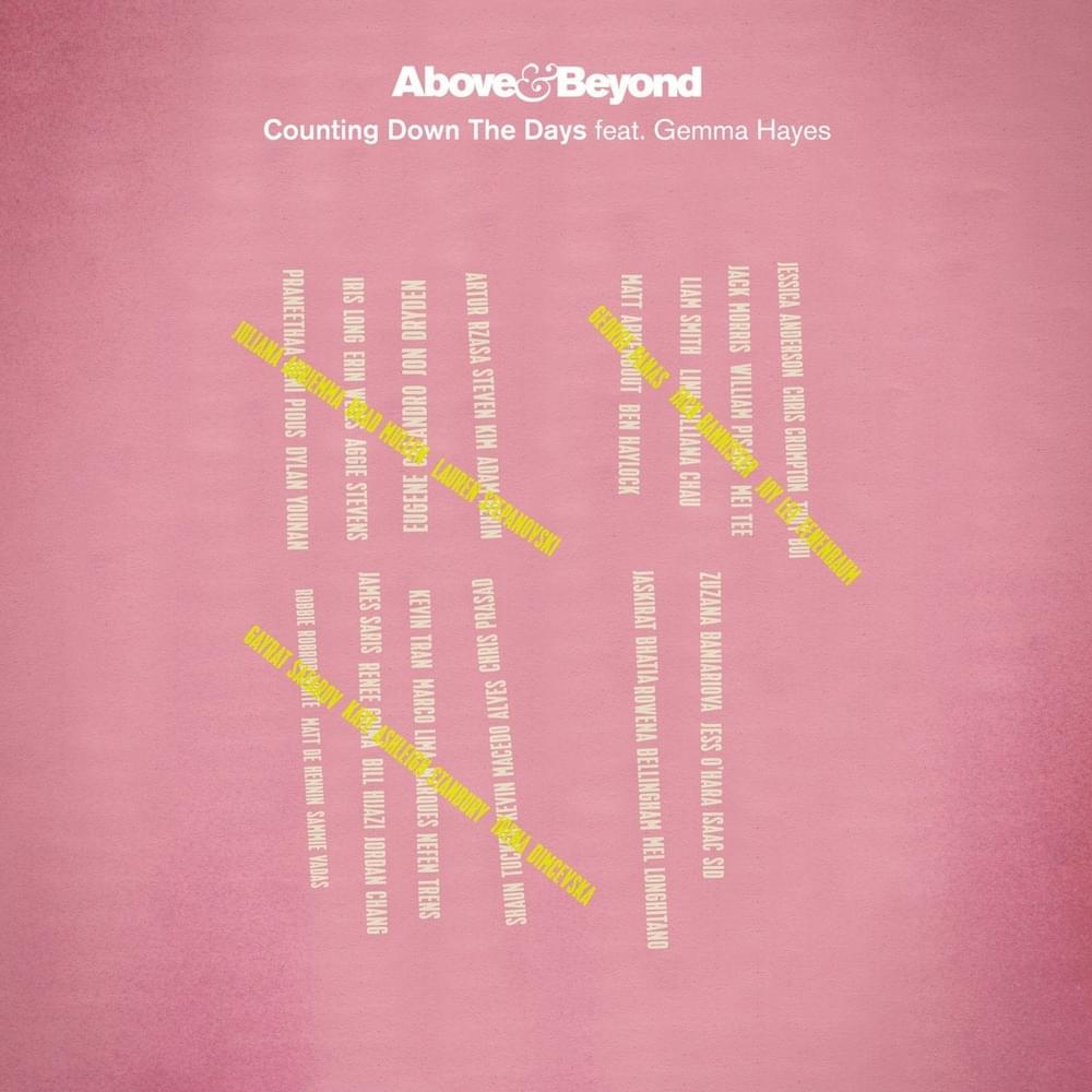 Album cover art for "Counting Down the Days (Yotto Remix)" by Above & Beyond & Gemma Hayes
