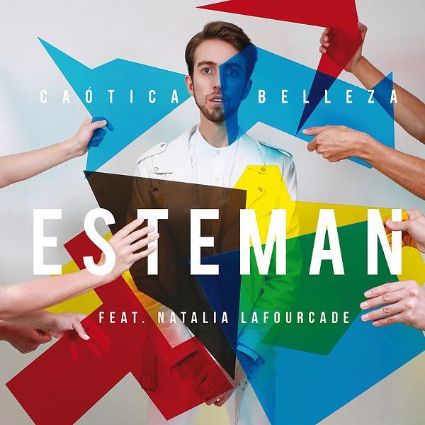 Album cover art for "Caótica Belleza" by Esteman & Natalia Lafourcade