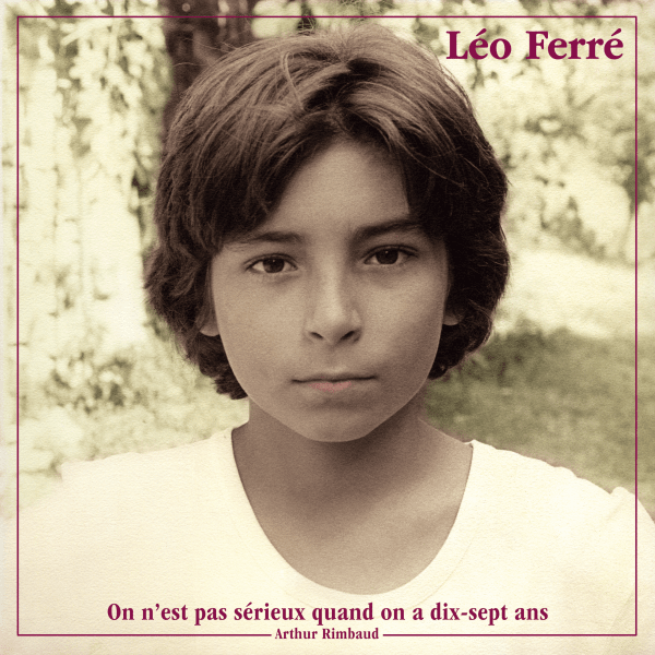 Album cover art for "Colloque sentimental" by Léo Ferré
