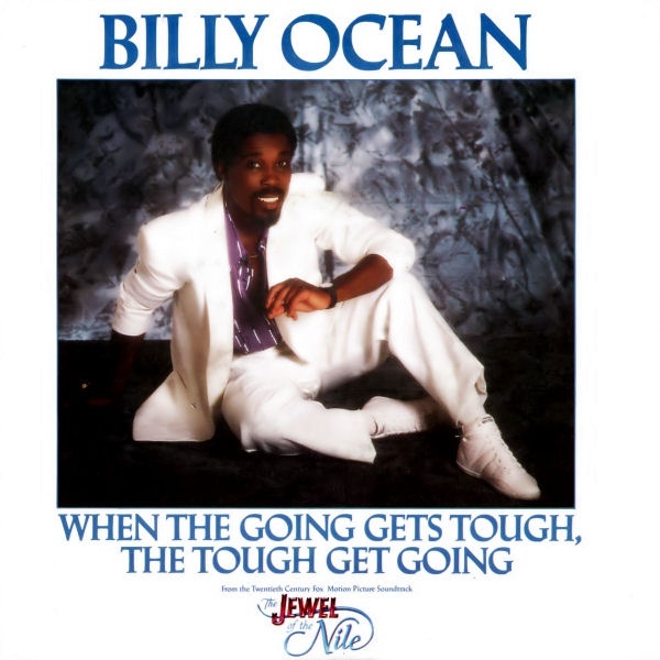 Album cover art for "When the Going Gets Tough, the Tough Get Going" by Billy Ocean