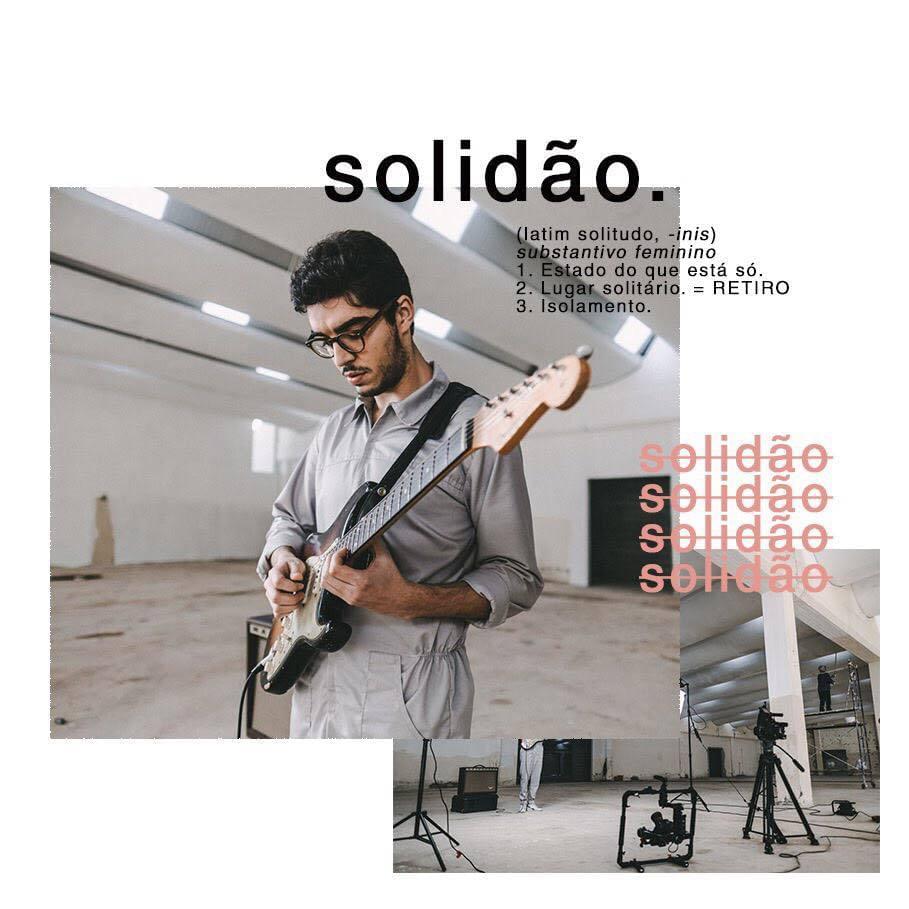 Album cover art for "Solidão" by Janeiro