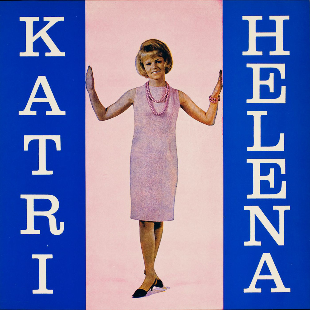 Album cover art for "Puhelinlangat Laulaa" by Katri Helena