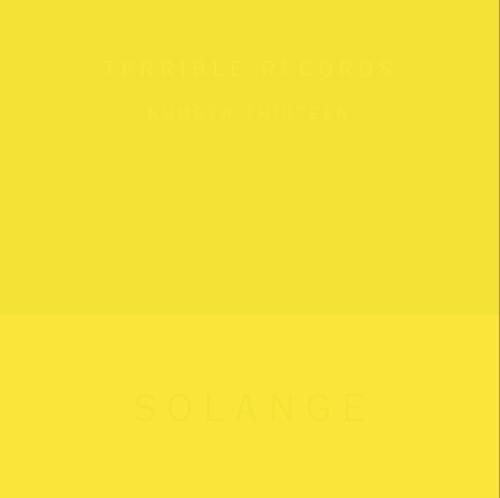 Album cover art for "Losing You" by Solange