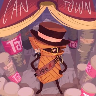 Album cover art for "Can Town" by Alex Rosetti