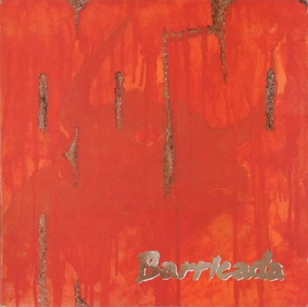 Album cover art for "Rojo" by Barricada