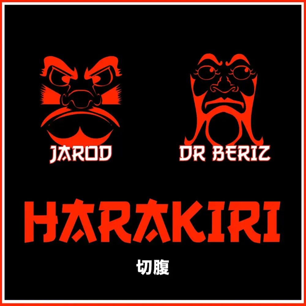 Album cover art for "Harakiri" by Jarod & Dr Bériz