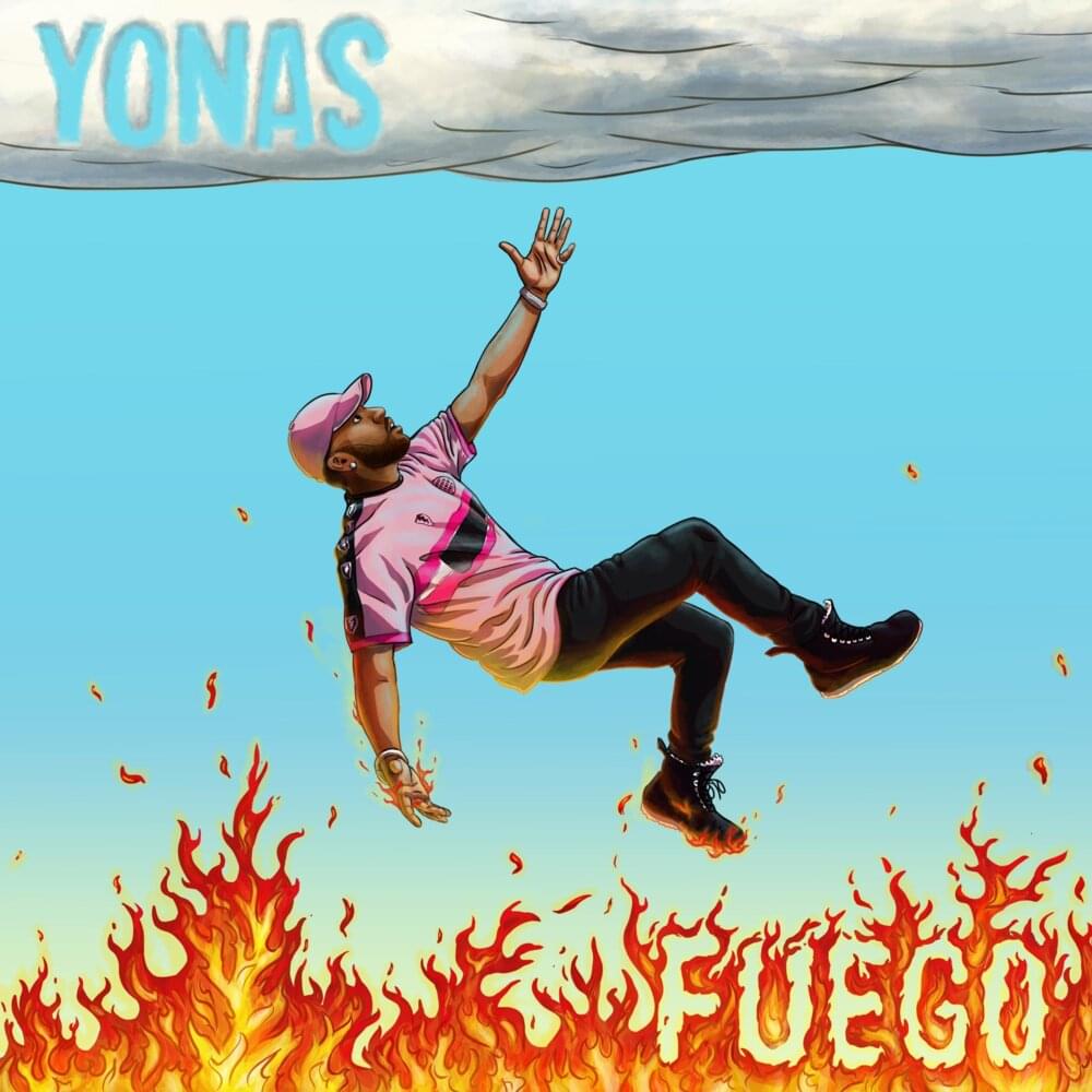 Album cover art for "Fuego" by YONAS