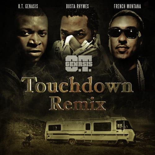 Album cover art for "Touchdown (Remix)" by DJ Tephlon & French Montana & Busta Rhymes & Juicy J