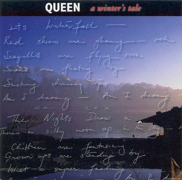 Album cover art for "A Winter’s Tale" by Queen